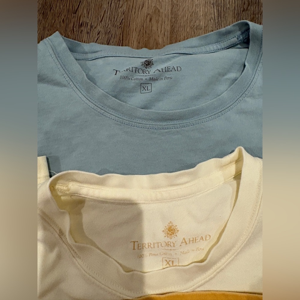 Territory Ahead Men’s T shirt bundle XL - Picture 4 of 4